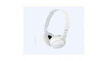 Sony | MDR-ZX110APW.CE7 | Wired | On-Ear | Microphone | White
