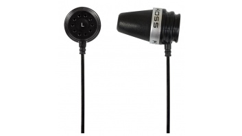 Koss | Headphones | Sparkplug | Wired | In-ear | Noise canceling | Black