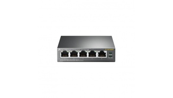 TP-LINK | Switch | TL-SG1005P | Unmanaged | Desktop | Gigabit Ethernet (copper) ports quantity 5 | Power over Ethernet (PoE) ports quantity 4 | Power supply type External | 36 month(s)