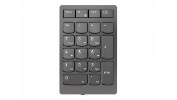 Lenovo | Professional | Go Wireless Numeric Keypad | Numeric Keypad | Wireless | N/A | Storm Grey
