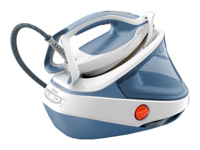 TEFAL | Steam Station Pro Express | GV9710E0 | 3000 W | 1.2 L | 7.6 bar | Auto power off | Vertical steam function | Calc-clean function | White/Blue