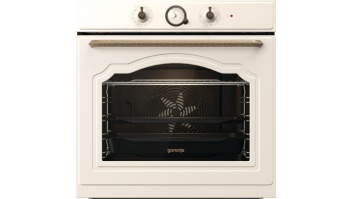Gorenje | Oven | BOS67371CLI | 77 L | Multifunctional | EcoClean | Mechanical control | Steam function | Height 59.5 cm | Width 59.5 cm | Beige