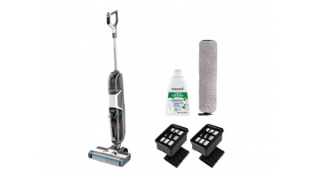 Bissell | Vacuum Cleaner | CrossWave HF3 Cordless Select | Cordless operating | Handstick | Washing function | - W | 22.2 V | Operating time (max) 25 min | Black/Titanium/Bossanova Blue | Warranty 24 month(s)