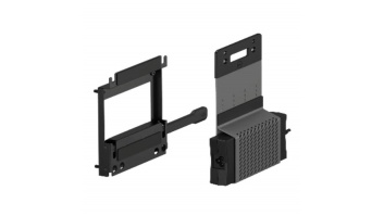 Dell | OptiPlex Micro and Thin Client VESA Mount w/Adapter Bracket | Black