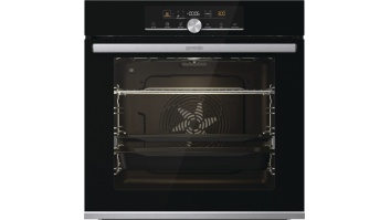 Gorenje | Oven | BPSX6747A05BG | 77 L | Multifunctional | EcoClean | Touch | Steam function | Convection | Height 59.5 cm | Width 59.5 cm | Black