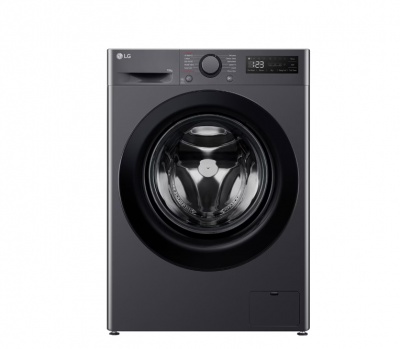 LG F2WR508S2M Washing machine, A, Front loading, Washing capacity 10 kg, Depth 56.5 cm, 1400 RPM, Middle Black | LG | Washing Machine | F4WR510SBM | Energy efficiency class A-10% | Front loading | Washing capacity 10 kg | 1400 RPM | Depth 57 cm | Width 60