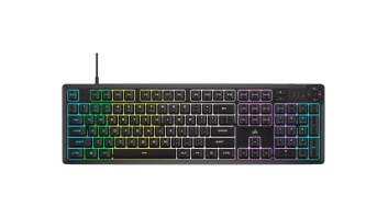 Corsair K55 CORE RGB | Gaming keyboard | Wired | NA | Black | USB 2.0 Type-A