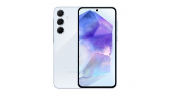 Samsung | Galaxy | A55 A556 | Ice Blue | 6.6 " | Super AMOLED | 1080 x 2340 pixels | Exynos | Internal RAM 8 GB | 128 GB | Dual SIM | 4G | 5G | Main camera resolution 50+12+5 MP | Secondary camera resolution 32 MP | Android | 14