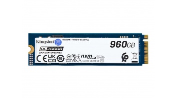 Kingston SSD | DC2000B | 960 GB | SSD form factor M.2 2280 | Solid-state drive interface PCIe NVMe Gen 4.0 (x4) | Read speed 7000 MB/s | Write speed 1300 MB/s