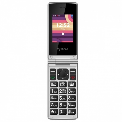 myPhone Tango | LTE | Black | 2.4 + 1.77 " | TN | 64 MB | 128 MB | Dual SIM | Nano SIM | Bluetooth | 5.1 | USB version Type-C | Built-in camera | Main camera resolution 2.0 MP | 1400 mAh