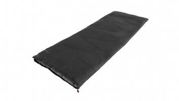 Easy Camp Starling Square Black 10°C | Sleeping Bag | 190 x 75 cm | 5 to 15 °C | One-way, L-shaped