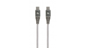 Cablexpert 100 W Type-C Power Delivery (PD) premium charging and data cable, 1.5 m | CC-USB2B-CMCM100-1.5M