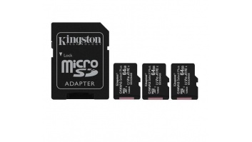 MEMORY MICRO SDXC 64GB UHS-I/3PACK SDCG4/64GB KINGSTON