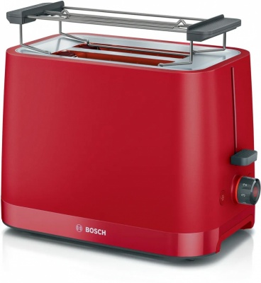 Bosch Compact Toaster | TAT3M124 MyMoment | Number of slots 2 | Housing material Plastic | Red
