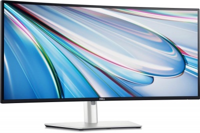 LCD Monitor|DELL|U3425WE|34"|Curved/21 : 9|Panel IPS|3440x1440|21:9|120 Hz|Matte|8 ms|Speakers|Swivel|Height adjustable|Tilt|Colour Silver|210-BMDW