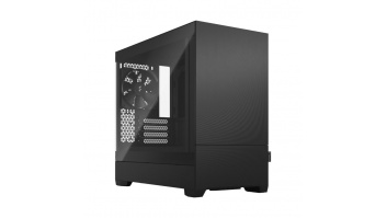 Fractal Design | Pop Mini Silent | Side window | Black TG Clear Tint | mATX, Mini ITX | Power supply included No | ATX