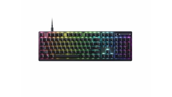 Razer | Deathstalker V2 | Black | Gaming Keyboard | Wired | RGB LED light | Cyrillic | Linear Optical Switch