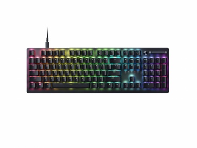 Razer | Deathstalker V2 | Black | Gaming Keyboard | Wired | RGB LED light | Cyrillic | Linear Optical Switch