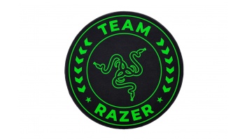 Razer Team Razer Floor Mat 100% Recycled Polyester Velvet/100% Recycled Non-woven Fabric | Floor Rug | Black/Green