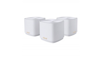 ZenWiFi XD4 Plus (W-3-PK) Wireless-AX1800 (3-pack) | 802.11ax | 1201+574 Mbit/s | 10/100/1000 Mbit/s | Ethernet LAN (RJ-45) ports 1 | Mesh Support Yes | MU-MiMO Yes | No mobile broadband | Antenna type Internal