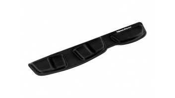 Fellowes Health-V Fabrik Keyboard Palm Support | Keyboard Palm | Black