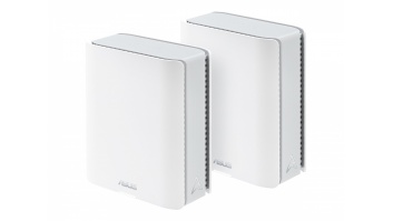 Asus | Tri-band WiFi 7 Smart AiMesh Extendable Router | ZenWiFi BT8 (2pk) | 802.11be | 14000 Mbit/s | Ethernet LAN (RJ-45) ports 4 | Mesh Support Yes | MU-MiMO Yes | 4G/5G | Antenna type Internal | 1