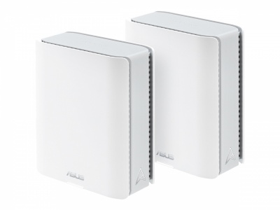 Asus | Tri-band WiFi 7 Smart AiMesh Extendable Router | ZenWiFi BT8 (2pk) | 802.11be | 14000 Mbit/s | Ethernet LAN (RJ-45) ports 4 | Mesh Support Yes | MU-MiMO Yes | 4G/5G | Antenna type Internal | 1