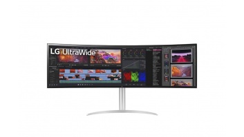 LCD Monitor|LG|49WQ95C-W|49"|Curved|Panel IPS|5120x1440|32:9|Matte|5 ms|Speakers|Swivel|Height adjustable|Tilt|49WQ95C-W