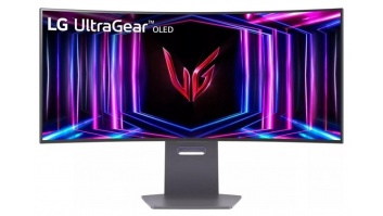 Monitor|LG|34GS95QE-B|34"|Gaming/Curved|Panel OLED|3440x1440|21:9|240Hz|Matte|0.03 ms|Swivel|Height adjustable|Tilt|Colour Black|34GS95QE-B
