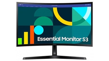 LCD Monitor|SAMSUNG|LS24D366GAUXEN|24"|Business/Curved|Panel VA|1920x1080|16:9|100Hz|4 ms|Tilt|Colour Black|LS24D366GAUXEN