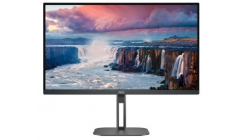 LCD Monitor|AOC|27"|Panel VA|2560x1440|16:9|75 Hz|Matte|4 ms|Speakers|Swivel|Pivot|Height adjustable|Tilt|Colour Black|Q27V5N/BK