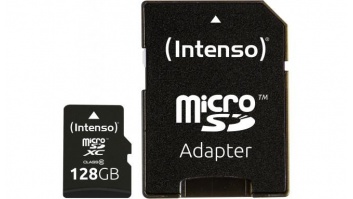 MEMORY MICRO SDXC 128GB C10/W/ADAPTER 3413491 INTENSO