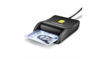 CARD READER FLAT SMARTCARD/USB2.0 1.3M CRE-SM3N AXAGON