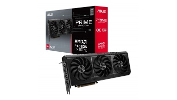 Graphics Card|ASUS|AMD Radeon RX 9070|16 GB|GDDR6|256 bit|PCIE 5.0 16x|Triple slot Fansink|1xHDMI|3xDisplayPort|PRIME-RX9070-O16G