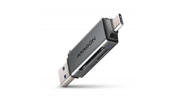 CARD READER USB-C+USB3.2 2SLOT/SD/MICROSD CRE-DAC AXAGON