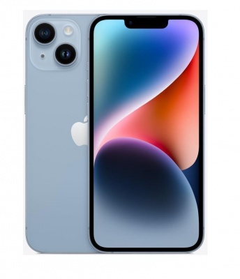 REFURB. PHONE IPHONE 14/128GB BLUE A GRADE RED