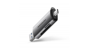 CARD READER USB-C+USB3.2 2SLOT/SD/MICROSD CRE-SAC AXAGON