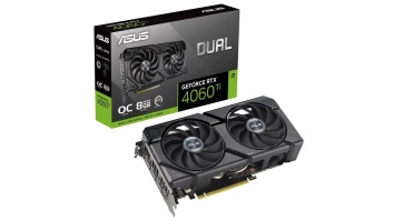 Graphics Card|ASUS|NVIDIA GeForce RTX 4060 Ti|8 GB|GDDR6|128 bit|PCIE 4.0 16x|GPU 2565 MHz|Dual Slot Fansink|1xHDMI|3xDisplayPort|DUAL-RTX4060TI-O8G-EVO