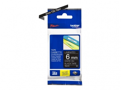 Brother | TZe-315 Laminated tape | White on Black | TZe | 8 m | 0.6 cm