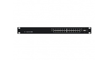 Ubiquiti | Switch | ES-24-250W | Web managed | Rackmountable | Gigabit Ethernet (copper) ports quantity 24 | SFP ports quantity 2 | 12 month(s)
