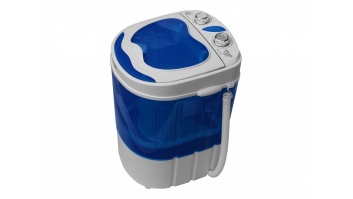 Adler | Washing machine | AD 8051 | Top loading | Washing capacity 3 kg | Unspecified RPM | Depth 37 cm | Width 38 cm | White/Blue