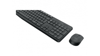Logitech | MK235 | Keyboard and Mouse Set | Wireless | Mouse included | Batteries included | US | Black | 475 g