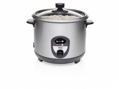Tristar | RK-6127 | Rice cooker | 500 W | Black/Stainless steel