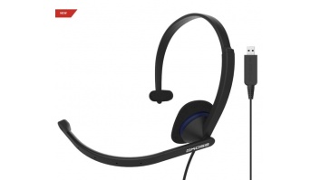Koss | Headphones | CS195 USB | Wired | On-Ear | Microphone | Black