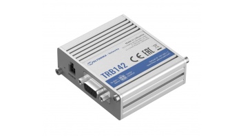Teltonika TRB142003000 Gateway, 2G/3G/4G LTE (Cat 1), Equipped with RS232 for serial communication | LTE Gateway | TRB142 | No Wi-Fi | Ethernet LAN (RJ-45) ports 0 | Mesh Support No | MU-MiMO No | 2G/3G/4G | Antenna type 1 x SMA for LTE | 1 x Virtual netw