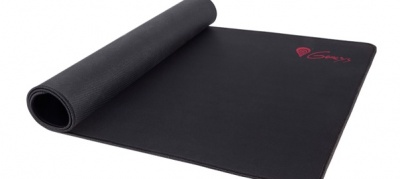 Genesis | Carbon 500 Maxi Logo | Mouse pad | 450 x 900 x 2.5 mm | Black