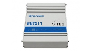 Industrial Router 4G LTE Cat6 DualSIM | RUTX11 | 802.11ac | 867 Mbit/s | 10/100/1000 Mbit/s | Ethernet LAN (RJ-45) ports 4 | Mesh Support No | MU-MiMO Yes | 4G | Antenna type 2xSMA for LTE, 2xRP-SMA for WiFi, 1xRP-SMA for Bluetooth, 1xSMA for GNSS | 1 | 2