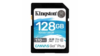 Kingston | Canvas Go! Plus | 128 GB | SD | Flash memory class 10