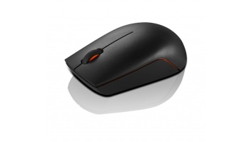 Lenovo | Wireless Compact Mouse | 300 | Optical Mouse | 2.4 GHz Wireless via Nano USB | Black | 1 year(s)