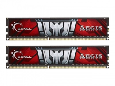 G.Skill | Aegis | 16GB (8GBx2) GB | DDR3 | 1600 MHz | PC/server | Registered No | ECC No